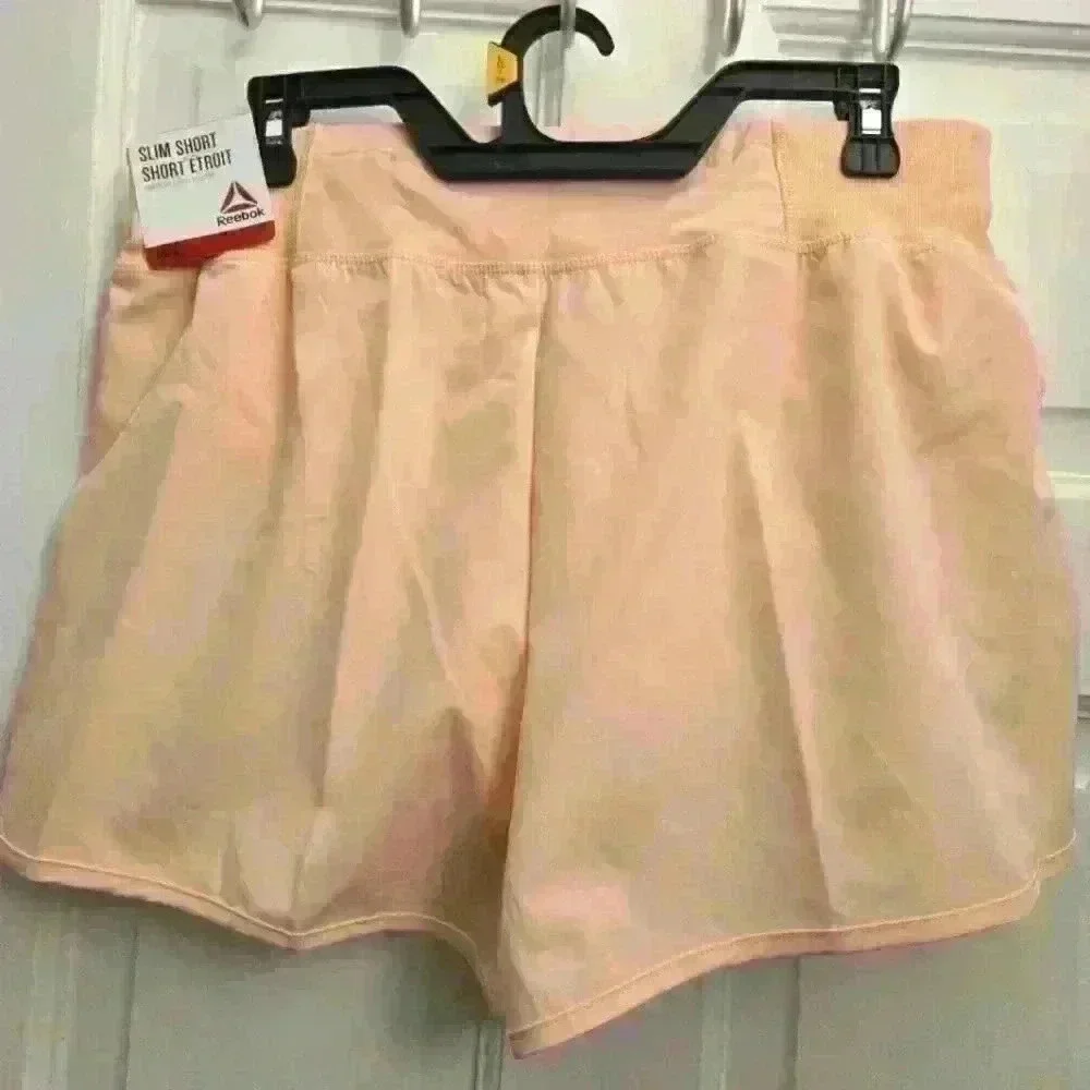 Reebok Evolution Short Peach,Size L - Picture 1 of 3